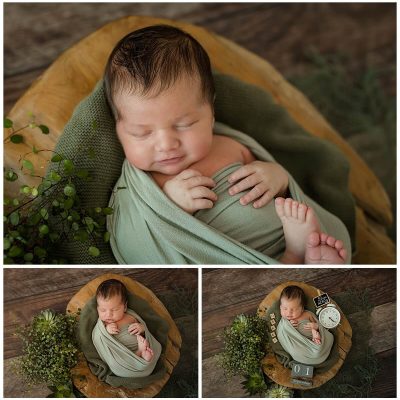 Newbornshooting mit Oskar